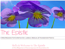 Tablet Screenshot of epistle.us